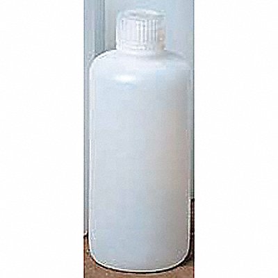 GRAINGER 333004 Bottle 99 mm H Natural 51 mm Dia PK48
