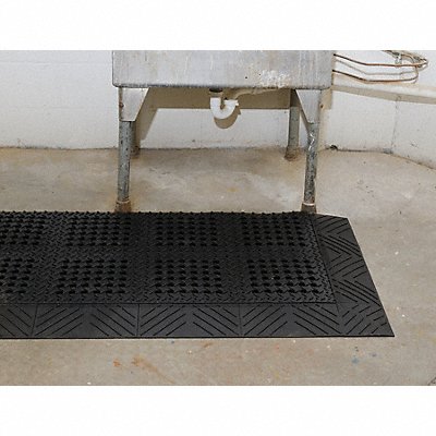 NOTRAX 620S3060BL Drainage Mat Black 2 ft 6 x5 ft