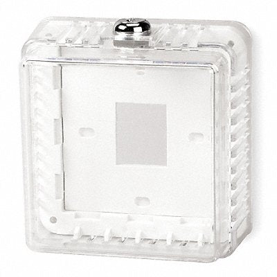 GRAINGER 3TZ57 Thermostat Guard Plast 5 3/16x5 3/16x2 5/8in