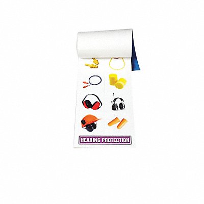 ACCUFORM PPE468 Label Booklet 10in x 5in Adhesive Vinyl