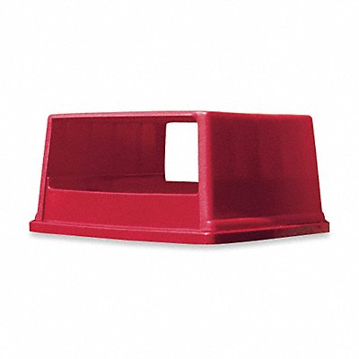 RUBBERMAID COMMERCIAL PRODUCTS FG256V00RED D0247 Garbage Can Top Canopy Stays Open Red
