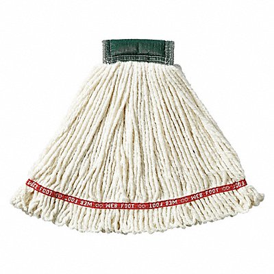RUBBERMAID COMMERCIAL PRODUCTS FGA25206WH00 Wet Mop White Cotton/Synthetic