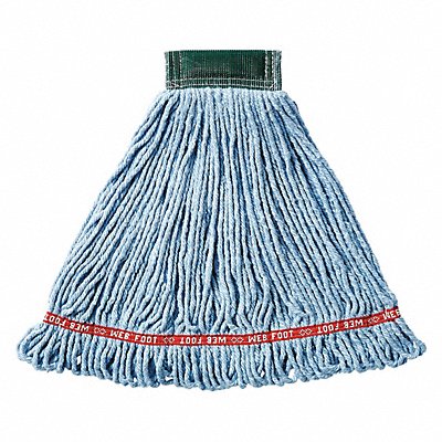 RUBBERMAID COMMERCIAL PRODUCTS FGA25206BL00 Wet Mop Blue Cotton/Synthetic