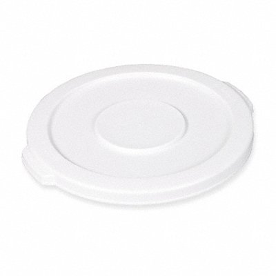 RUBBERMAID COMMERCIAL PRODUCTS FG260900WHT J6003 Garbage Can Top Flat Snap-On Closure White