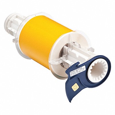 BRADY 13566 D9014 Tape Yellow 50 ft L 4 in W