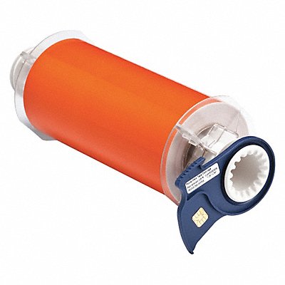 BRADY 13571 D9015 Tape Orange 6 in W 50 ft L