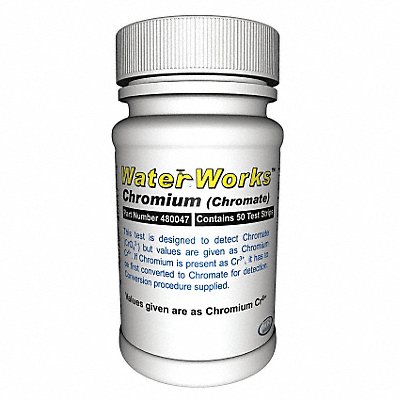 INDUSTRIAL TEST SYSTEMS 480047 Test  L 0.1 to 50 ppm Chromium PK50