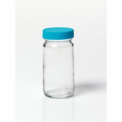 GRAINGER 3UDA3 Jar 120 mL 107 mm H Clear PK12