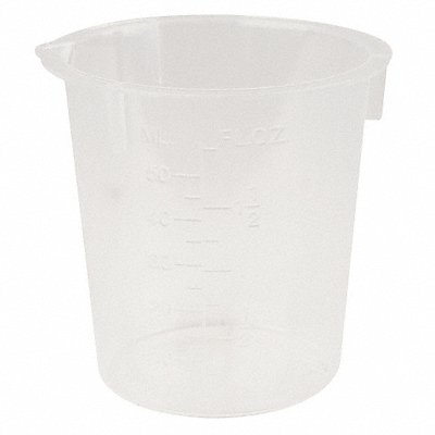 LAB SAFETY SUPPLY 3UDH9 Beaker 50 mL 52 mm H 54 mm Dia PK100
