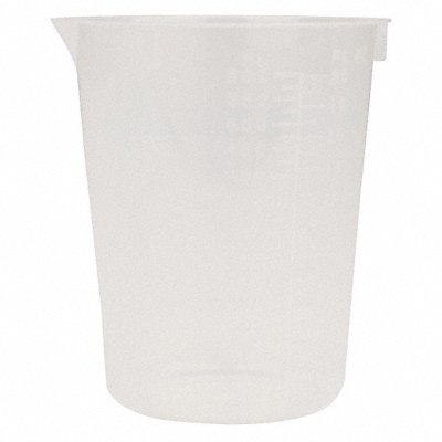 LAB SAFETY SUPPLY 3UDK3 Beaker 600 mL 122 mm H 107 mm Dia PK25