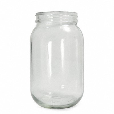 QORPAK GLA00861 Jar 240 mL 89 mm H Clear PK24