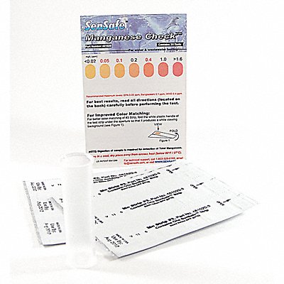 INDUSTRIAL TEST SYSTEMS 481020 Test 0.02 to 1.6 ppm Manganese PK24