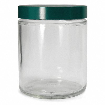 QORPAK GLC01672 Jar 240 mL 89 mm H Clear PK24