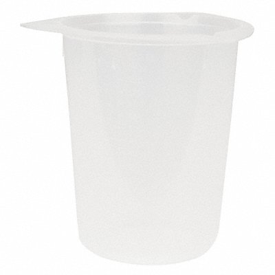 GRAINGER PB5935800 Beakers and Paper Lids 800 mL PK100