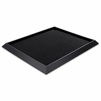 167P55 WEARWELL 222 Footwear Sanitizing Mat Blck 2ft8 x3ft3