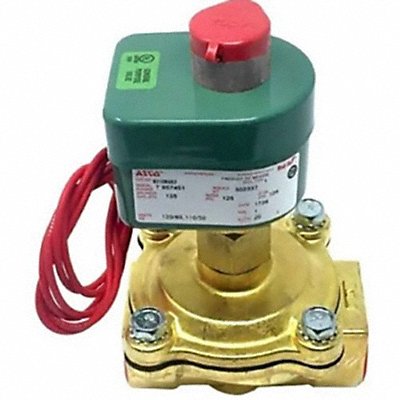 REDHAT 8210B021 Solenoid Valve Brass NC Air Inert Gas