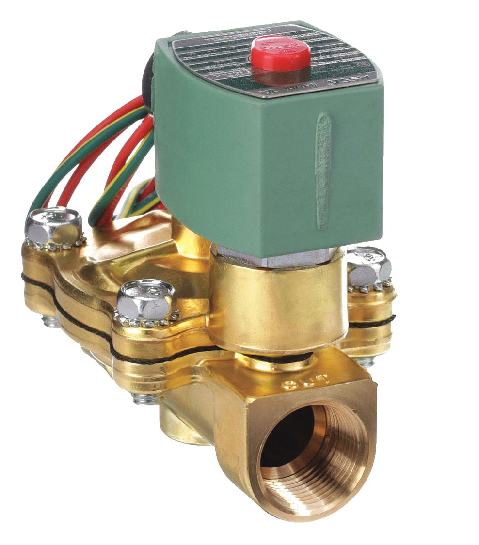 REDHAT 8210G003 Solenoid Valve Brass NC Air Inert Gas