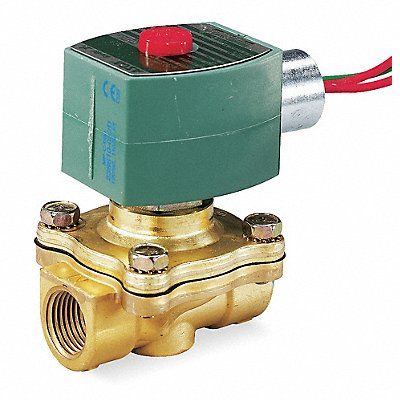 4EKU9 REDHAT 8210G095 Solenoid Valve Brass NC Air Inert Gas