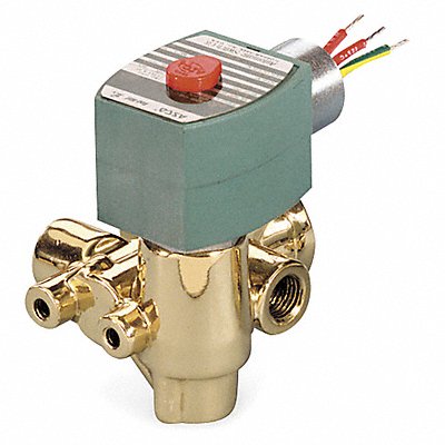 REDHAT EF8321G002 QuickExhaust Solenoid Valve Brass NC Air