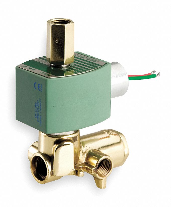 REDHAT EF8345G00124DCDD Solenoid Valve Brass Universal Air