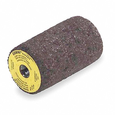 NORTON 61463622217 Grinding Plug Sq Tip 1.5Dia 2.5L 24GR AO