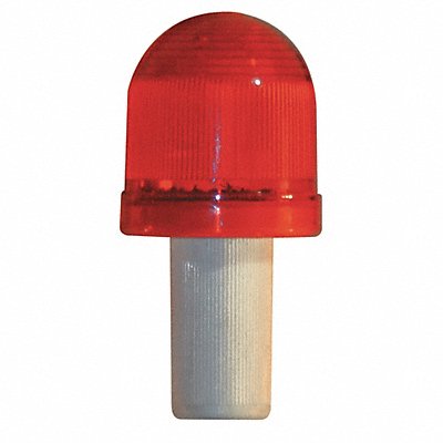 GRAINGER 339300002 Safety Cone LED Flashing Red Plastic