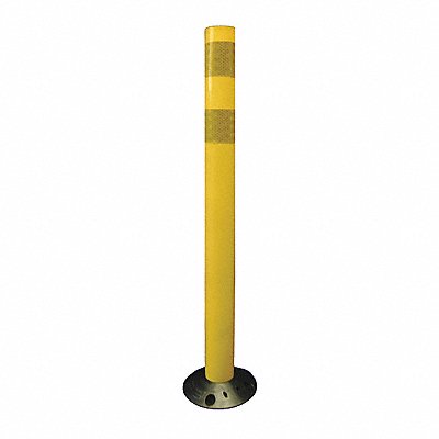 GRAINGER 04728Y H9743 Delineator Post Height 28 In Yellow