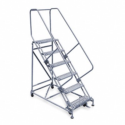 COTTERMAN 2606R2630A6E12B4W5C1P6 Rollng Ladder Unassembled Handrail Platform 60 In H