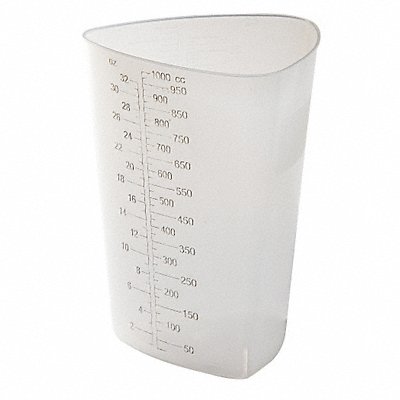 GRAINGER H97201 Beaker 1 L 114 mm H PK200