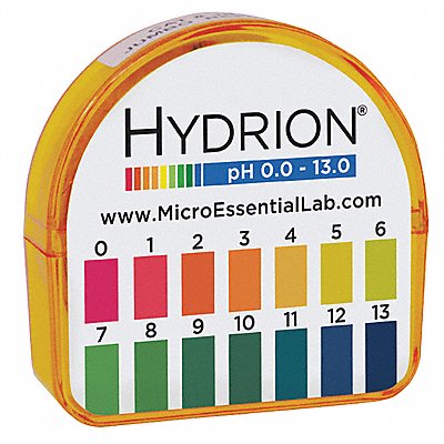 HYDRION JR113 pH Paper 50 ft L 0 to 13 pH