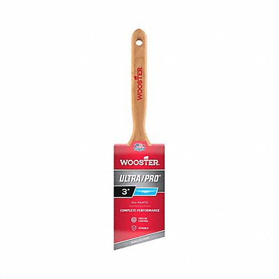 WOOSTER 41743 Brush 3 Angle Sash PET/Nylon 3 3/16 L