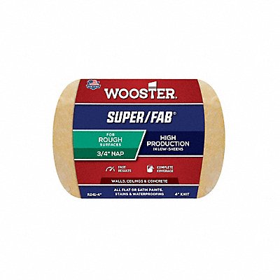 WOOSTER R2414 Paint Roller Cover 4 L 3/4 Nap Knit