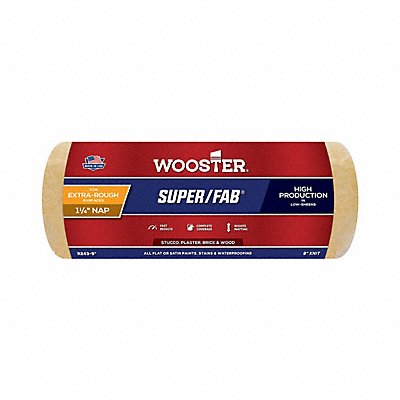 WOOSTER R2439 Paint Roller Cover 9 L 1 1/4 Nap Knit