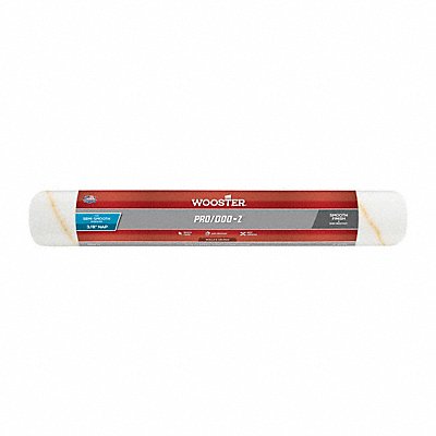WOOSTER RR64218 Paint Roller Cover 18 L 3/8 Nap Woven