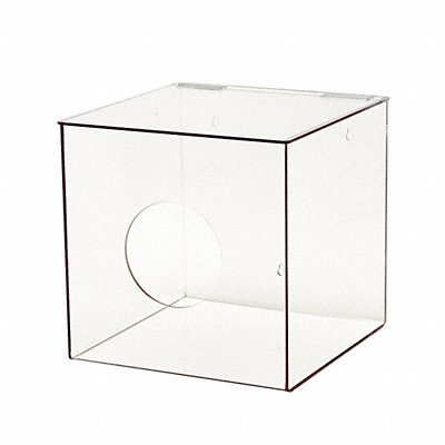 CONDOR 3UZG4 Boot Cover/Bouffant Dispenser Clear PETG