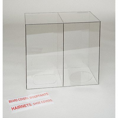 CONDOR 3UZG6 All Purpose Dispenser Clear PETG