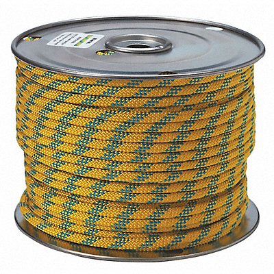ALL GEAR AGKPC516250 Rigging/Climbing Rope 5/16 Dia.x250 L