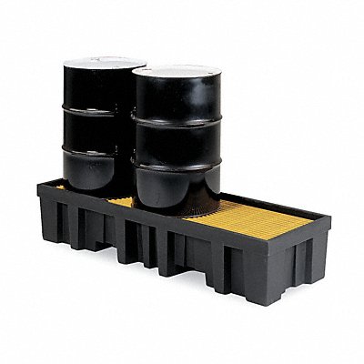 GRAINGER 1630P Drum Spill Cntnmnt Pallet 3 Drum 3k lb.