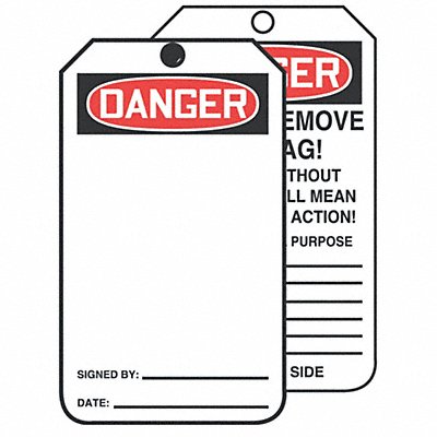 ACCUFORM TAR423 Tag By The Roll 6 1/4in H 3in W PK250