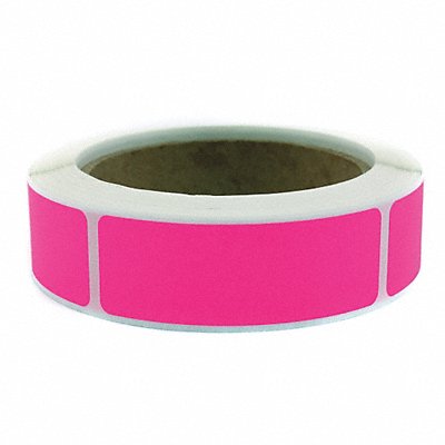 GRAINGER 3VCT1 Squares Label Pink 1 in W PK250