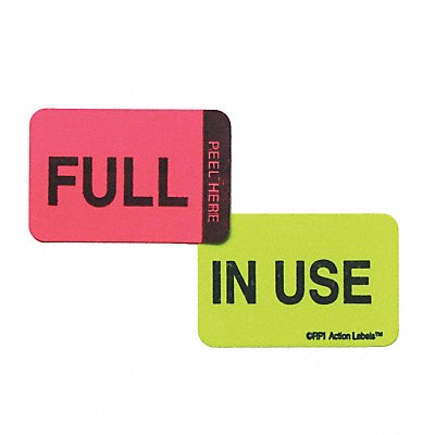 ROLL PRODUCTS 93341 QC Act Label 1-1/2 W PK250