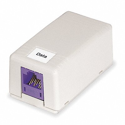 HUBBELL PREMISE WIRING HSB1OW Surface Housing 1 Port