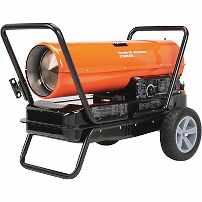 DAYTON 3VE50 FanFrcd Prtbl Oil/Krosne Trpedo Htr 2.5A