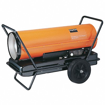 DAYTON 3VE53 FanFrcd Prtbl Oil/Krosne Trpedo Htr 4.4A