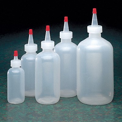 DYNALON 60508504 Dispensing Bottle 144 mm H Clear PK12