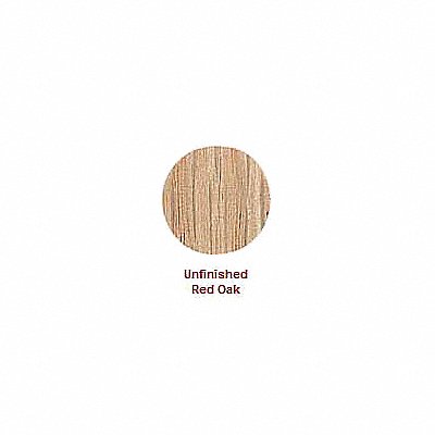 GRAINGER FCSW1SH916RO Screw Cap Wood Unfinished Red Oak PK52