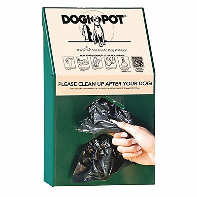 DOGIPOT 10022 Pet Waste Bag Dispenser 15-1/2 H