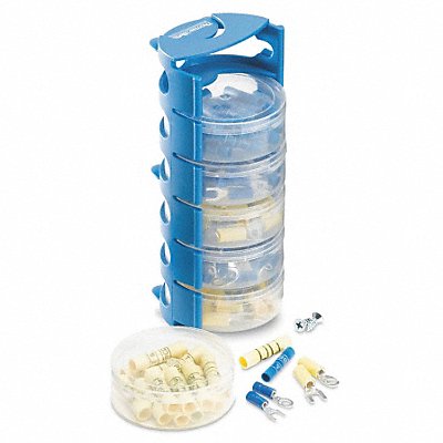 STA-KON STAORG Wire Terminal Kit Crimp Trminls 130 pcs.