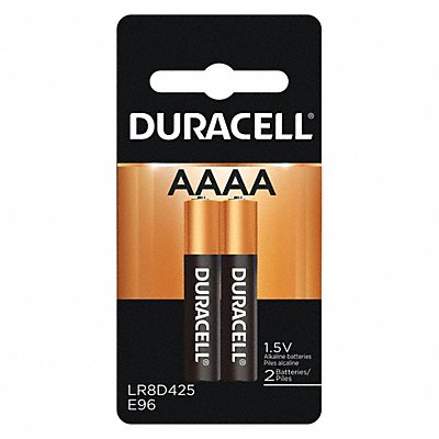 DURACELL MX2500B2U Battery Alkaline AAAA Premium PK2