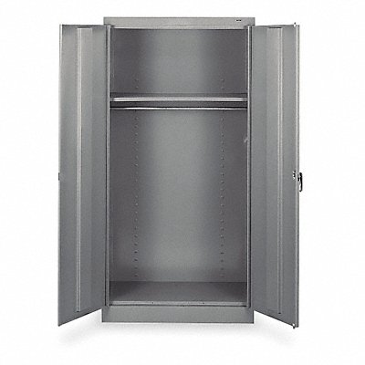 TENNSCO 1471Grey Storage Cabinet 72 x36 x18 MdGry 1Shlv